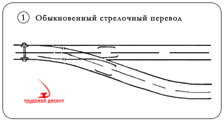Обыкновенный стрелочный перевод