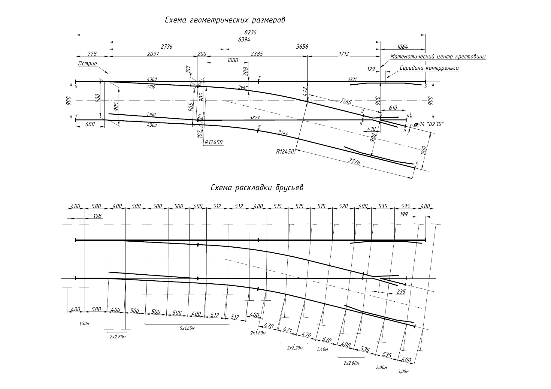 Производство стрелочных переводов. Крестовина 1/11 р65 чертеж. Ординаты стрелочного перевода 1/9 р50 дерево. Эпюра стрелочного перевода типа р50 марки 1/9. Схема стрелочного бруса 1/11 р50.
