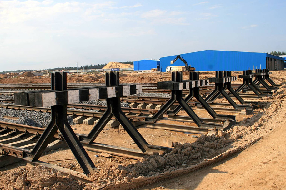 Железнодорожный тупиковый упор Железнодорожный тупиковый упор